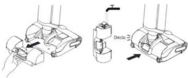 MOVA X4 Plus - Remplissage du réservoir d'eau propre - 1