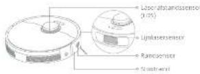 MOVA S10 - Robot sensors - 1