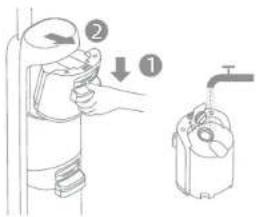 MOVA K20 - Filling the Clean Water Tank - 1