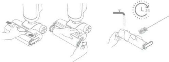 MOVA K20 - Cleaning the Brush Assembly - 1