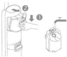 MOVA K20 - Vul de zuiverwatertank - 1