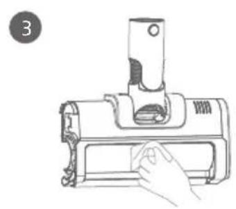 MOVA G70 Complete - Cleaning the Multi-Surface Twin Brush - 3