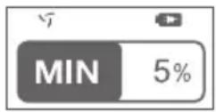 MOVA G70 Complete - • Affichage de batterie faible - 1