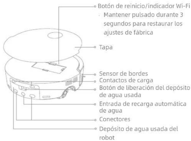 MOVA Z60 Ultra Roller Complete - Robot y sensores - 2