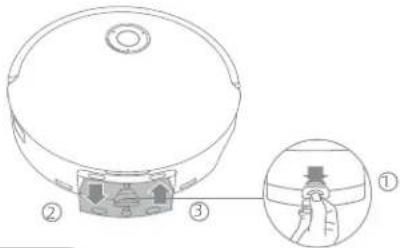 MOVA Z60 Ultra Roller Complete - Contenitore dell'acqua sporca del robot - 1