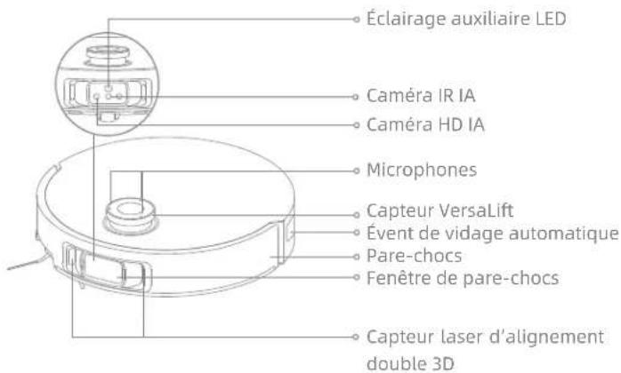 MOVA Z60 Ultra Roller Complete - Robot et capteurs - 1