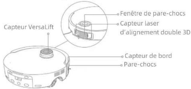 MOVA Z60 Ultra Roller Complete - Capeurs de robot - 1