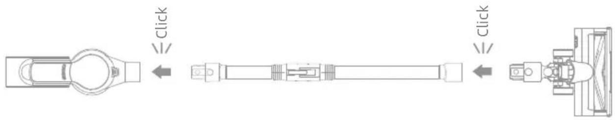 MOVA S2 Detect - Used as a Vertical Vacuum Cleaner - 1