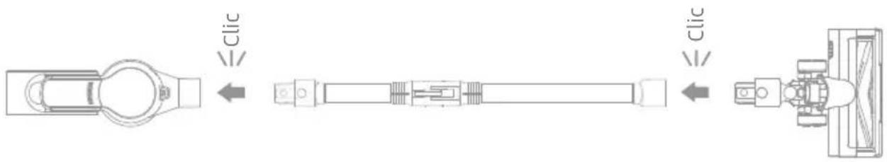 MOVA S2 Detect - Folosit ca aspirator vertical - 1