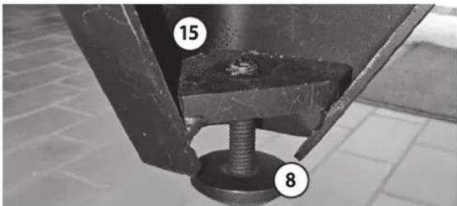 ORANIER Pio - Hohenverstellbare Gerätefuße - 1