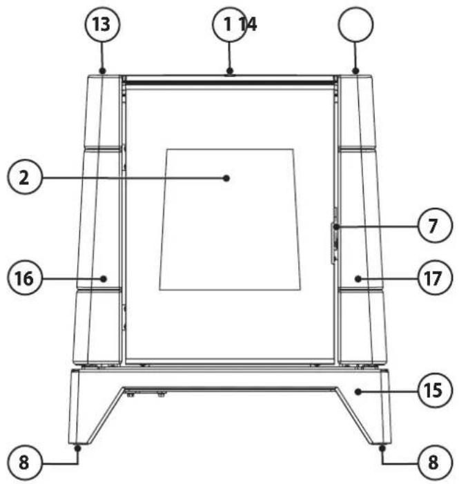 ORANIER Pio - Vorderansicht: - 1