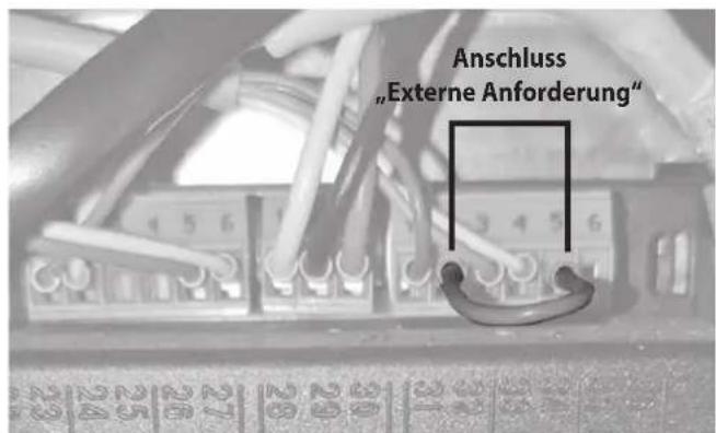 ORANIER Pio - Anschluss „Externe Anforderung" - 2