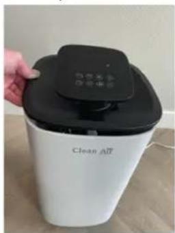Clean Air Optima CA-808 Smart - Înlocuirea cartușului Silver Ion SI-01: - 1