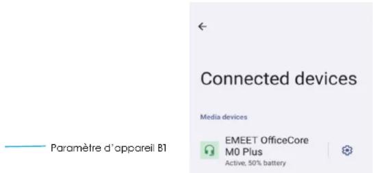 ELO E446755 - Désappairage d'un appareil Bluetooth appairé - 1