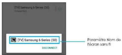 ELO E446755 - Déconnexion et oublier un écran sans fil connecté - 1