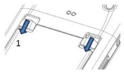 ELO E446755 - Désinstallation de la batterie - 1