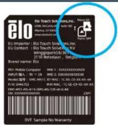 ELO E446755 - Installation d'une carte Micro SD et Nano Sim - 2