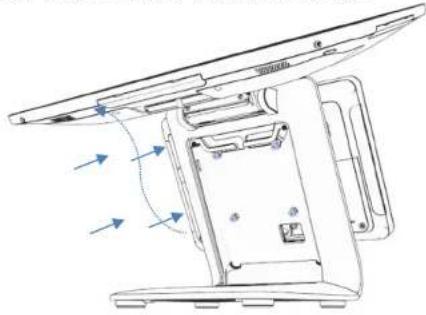 ELO E427505 - Montage d'un écran face au client (CFD) pour la I-Series 3 avec Intel® (avec support) - 4