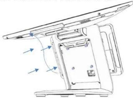 ELO E427316 - Montage d'un écran face au client (CFD) pour la I-Series 3 avec Intel® (avec support) - 4
