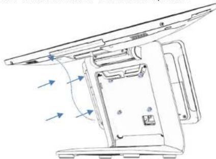 ELO E428656 - Montage d'un écran face au client (CFD) pour la I-Series 3 avec Intel® (avec support) - 4