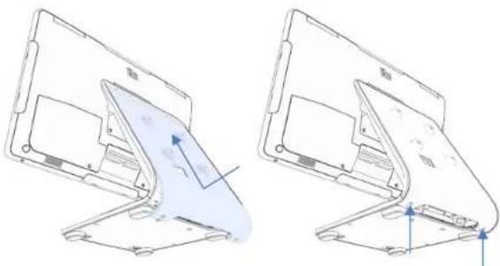 ELO E275889 - Intel® 搭載した I シリーズ 3 (スタンド付き) の顧客向けディスプレイ (CFD) の取り付け - 3