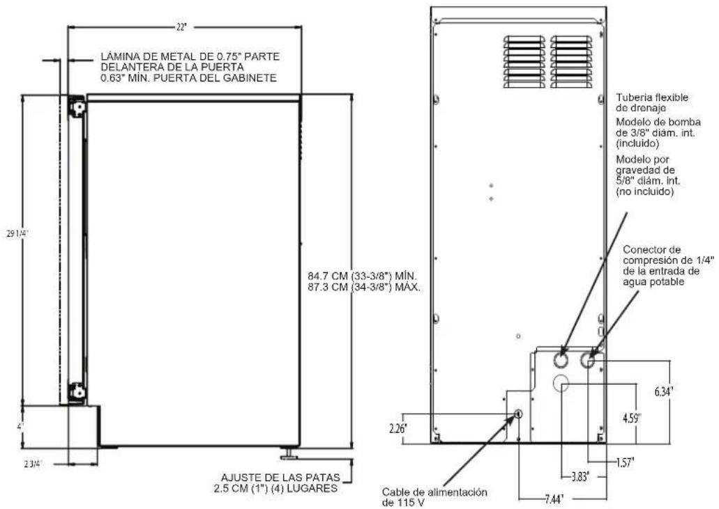 Scotsman SRC065 - Plano del gabinete - 3