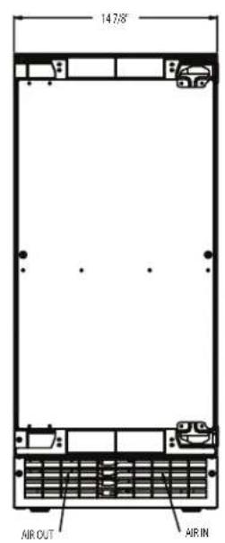 Scotsman SRC065 - Cabinet Drawing - 2