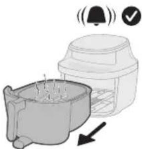 PHILIPS NA547 - Poista kypsennetty ruoka korista. - 36