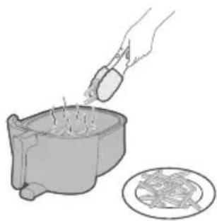 PHILIPS NA547 - Edienu gatavošana, izmantojot iepriekš iestatītas programmas - 7