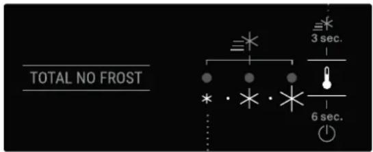HOTPOINT HAC18 T2 - BEDIENTAFEL - 1