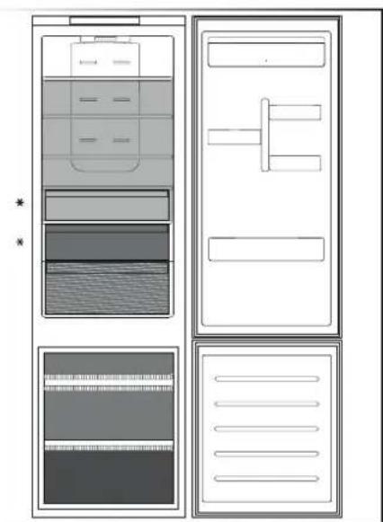 HOTPOINT HAC18 T2 - AUFBEWAHREN VON FRISCHEN LEBENSMITTELN UND GETRÄNKEN - 1