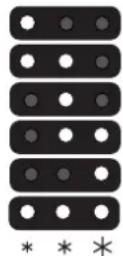 HOTPOINT HAC18 T2 - LED illuminati Temperatura impostata - 1