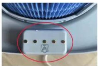 Clean Air Optima CA-806 Smart - Notīriet kontaktpunktus. - 1