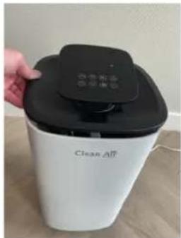 Clean Air Optima CA-806 Smart - Soulever le carter Couvercle du réservoir Robinet de remplissage de carrosserie d'eau et filtre - 1