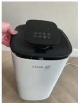 Clean Air Optima CA-806 Smart - Podnieś obudowę Pokrywa zbiornika na wodę i filtr Silver Ion SI-01 - 1