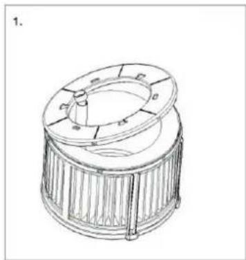 Clean Air Optima CA-806 Smart - Wasserfilter reinigen - 1