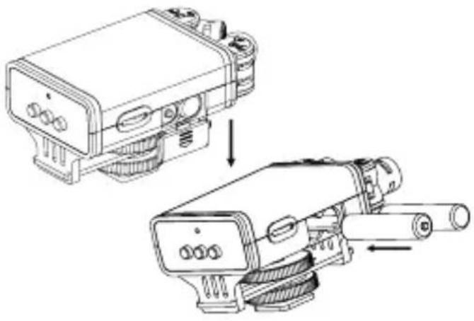 Dörr CWA-120 - Montaggio sulla fotocamera - 1