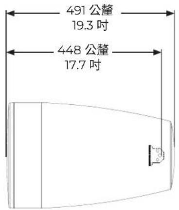 BOSE DesignMax Luna DML88P - 產品額定值： - 1