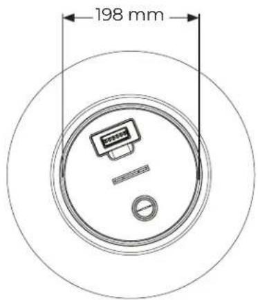 BOSE DesignMax Luna DML88P - Bekabelingsdiameter - 11