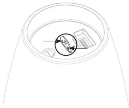BOSE DesignMax Luna DML88P - Verwendung eines Sicherungsseils - 1