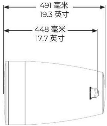 BOSE DesignMax Luna DML88P - 产品额定值： - 1