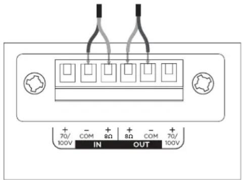 BOSE DesignMax Luna DML88P - Anschlussdiagramme - 2