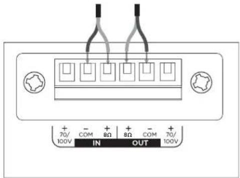 BOSE DesignMax Luna DML88P - Diagramas de conexión - 2