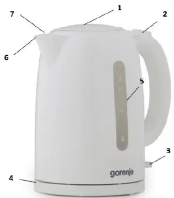 GORENJE K17W - GORENJE бажає вам отримати задоволення під час користування даним приладом! - 1