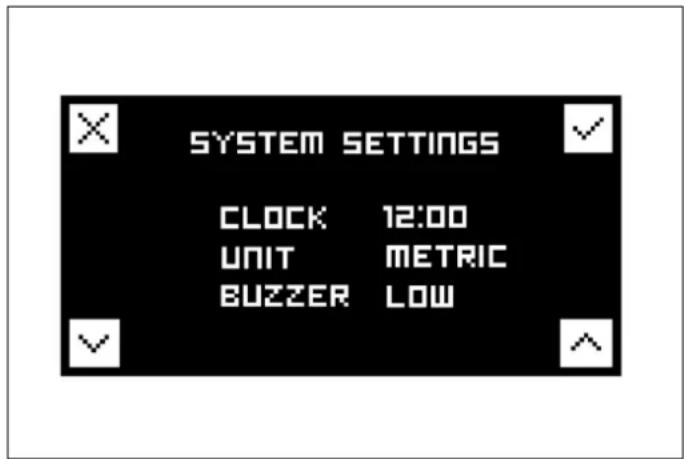 BERTAZZONI MAS125I2EXT - SETTINGS - 1