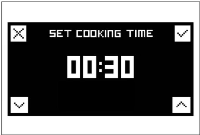 BERTAZZONI MAS125I2EXT - COOKING DURATION - 1