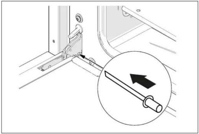BERTAZZONI MAS125I2EXT - RETRAIT DE LA PORTE - 1