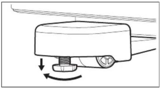 FRIGIDAIRE FFHT2045XW - Réglage des supports anti- basculement - 1