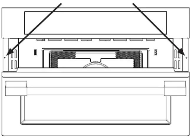 FRIGIDAIRE PMBD3081SS - Instalar tornillos de montaje - 1