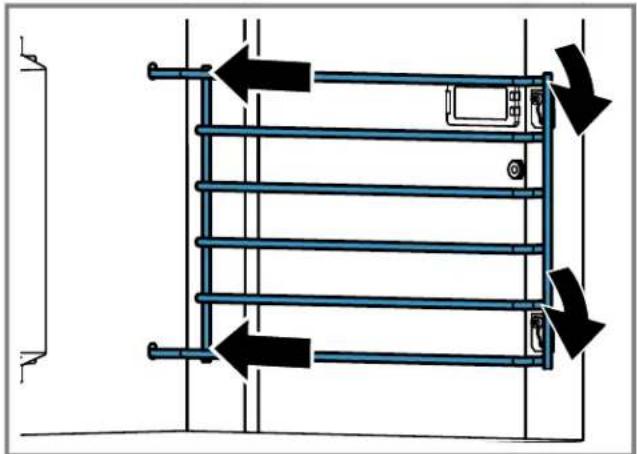 THERMADOR Pro Harmony PRD486WDHC - Installing the rack guides - 1